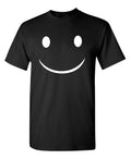 Happy Smile Sarcastic Novelty Funny T-shirts