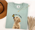 Cute Golden Retriever Puppy Dog Pet Lover Animal Comfort Tee