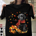 Puppy dog in Fall � Fall the wonderful season, T-shirt for dog lover