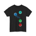 HOT Four Groovy Buttons Cute T-shirt