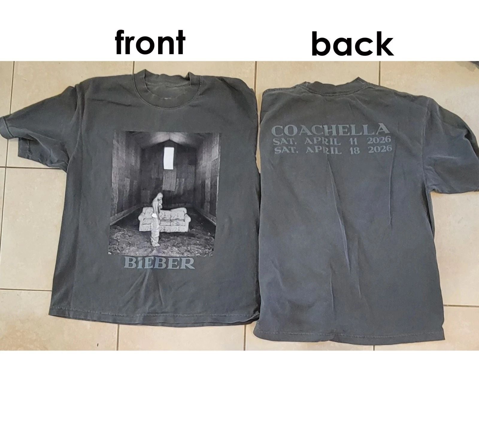 NEW - Justin Bieber Swag April 11 18 2026 Merch reprint Comfort Colors Shirt