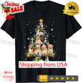 Havanese Christmas Tree Funny Dog Lover Xmas Pajama T-Shirt.