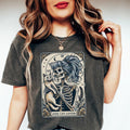 Cat Shirt  Cat Halloween Comfort Colors Halloween Gift  Funny Cat Lover T-shirt