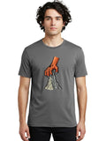 Claw-Grasping-Rock Mens Graphic Tee, 100% Cotton, Casual Summer Wear
