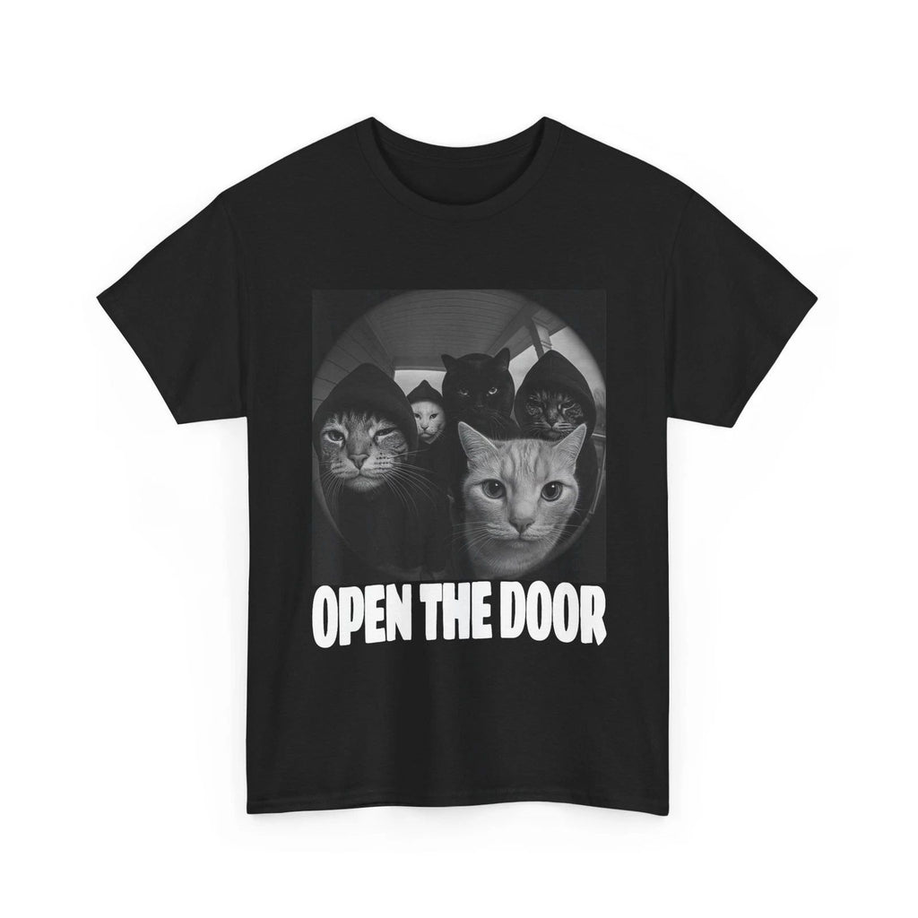 Cats Meme Shirt  Cats Gang Open The Door Memes Lovers Funny Shirt