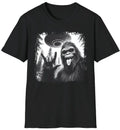 Funny Bigfoot Alien Abduction T-Shirt: Cryptid UFO Tee