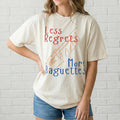Funny Baguette Shirt French Bakery Comfort Colors Aesthetic Tee