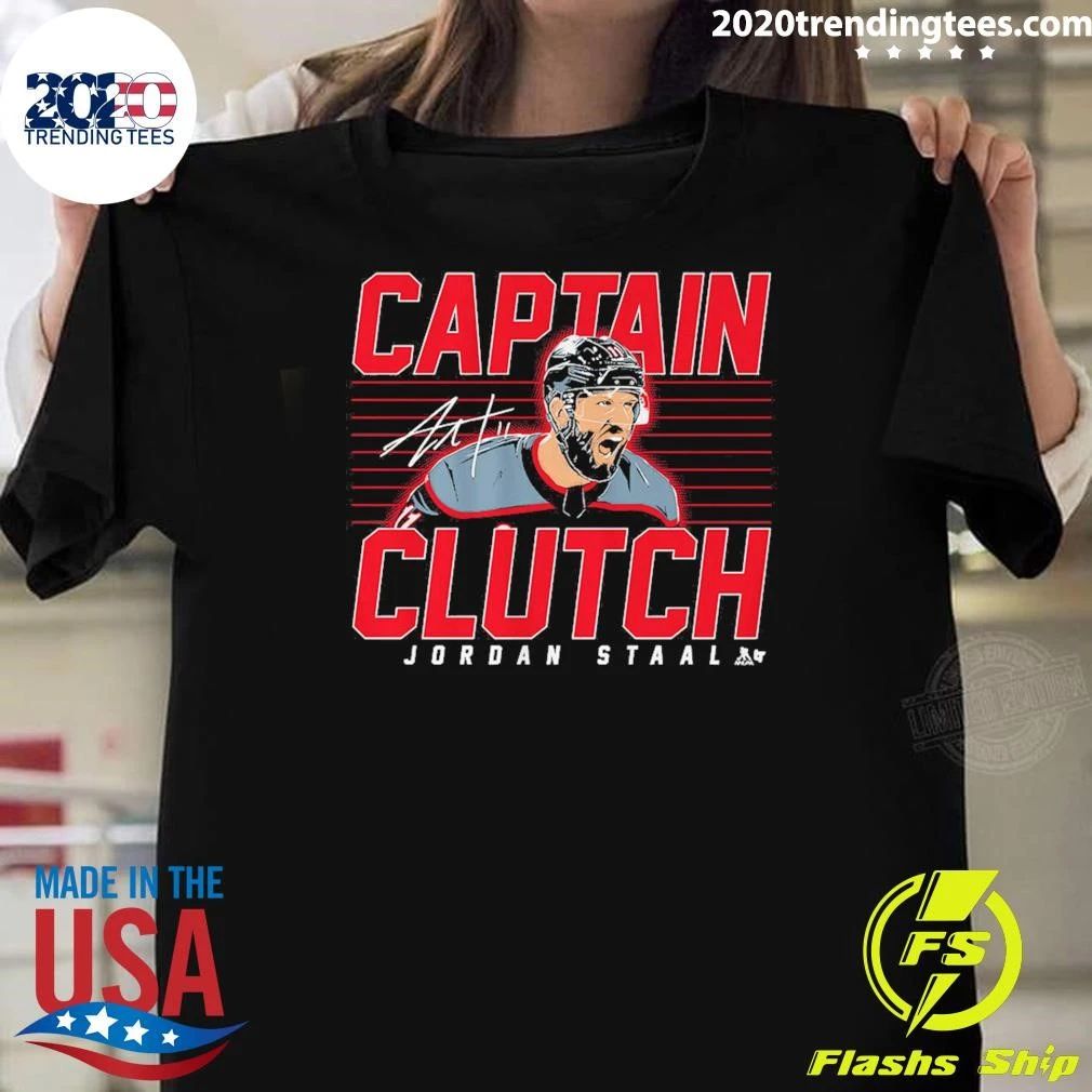 Jordan Staal Captain Clutch 2026 Signature Shirt