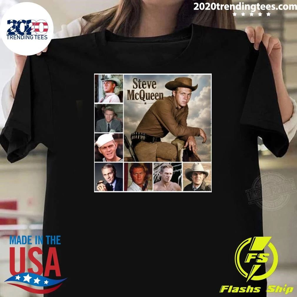 The King of Cool – Steve McQueen Shirt