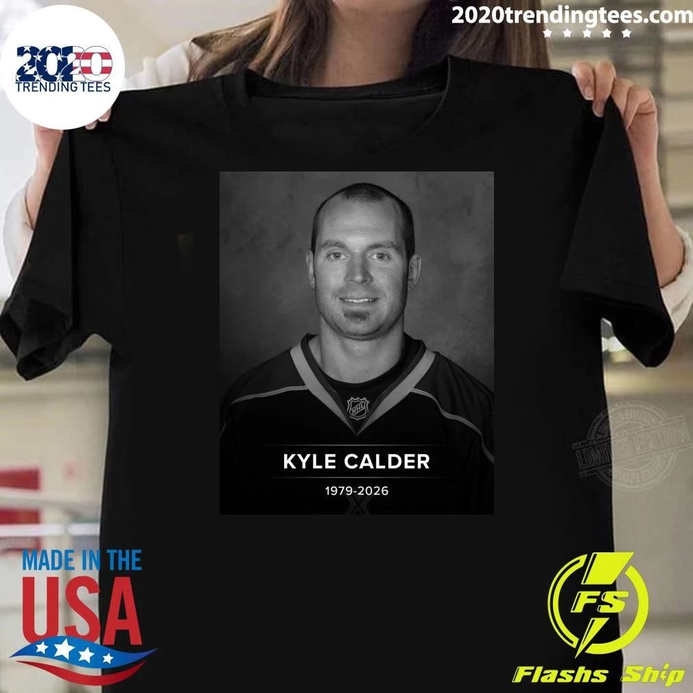 Former Blackhawks And Kings Forward Kyle Calder Has Passed Away Following A Brief Illness He Was 47 Shirt