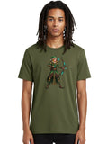 Elf-Archer-3 Mens Graphic Tee, 100% Cotton, Casual Summer Wear