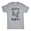 Mens Pitty Party T Shirt Cute Pitbull Dog Tee Gift for Pet Owner
