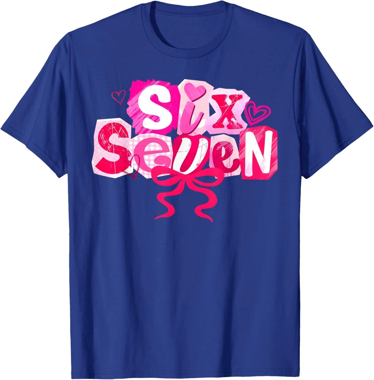 Coquette Six Seven 67 Funny Valentine Saying Meme Unisex T-Shirt