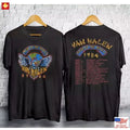 New Arrival Vintage 1984 Van Halen Tour Of The World For Men Women Unisex TShirt
