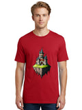 Floating-Castle-6 Mens Graphic Tee, 100% Cotton, Casual Summer Wear