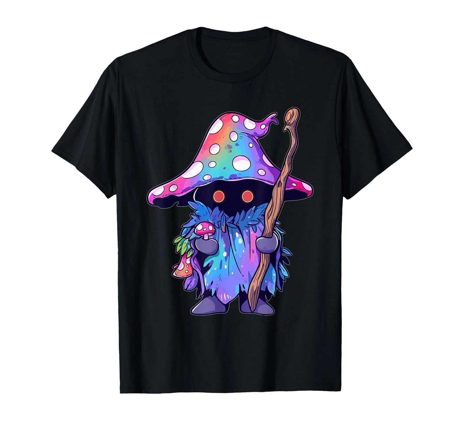 Psychedelic Festival Trippy Wizard EDM Rave T-Shirt
