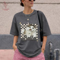 Custom Pet Portrait Photo Comfort Tee Personalized Dog Cat Lover Shirt
