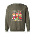 Christmas Golden Retriever Sweatshirt, Christmas Pajama, Dog Sweatshirt, Happy C