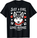 Gift Husky Dog Lover Tee Shirts Dogs Lovers Gift Unisex T-Shirt