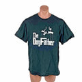 THE DOG FATHER T-Shirt Funny Animal Lover God Humor Fathers Day K9 Tee Faded