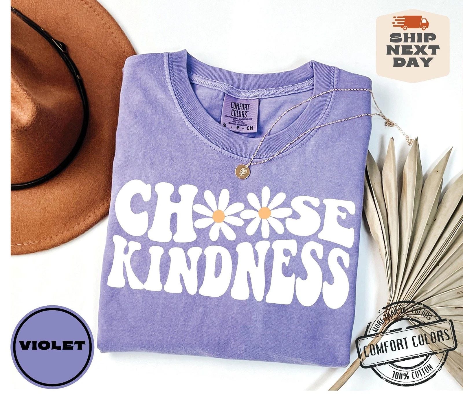 Choose Kindness Shirt Comfort Colors, Cute Back To School Crewneck, Be Kind Shi