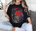 Unisex Dragon Comfort Tee Vintage Style Dark Aesthetic Soft