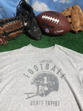 Fantasy football draft experts Grey Adult small T-shirt Shirt c21