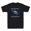 The Replacement For Displacement Nitrous Bottle Funny Quote Retro Men's T-Shirt
