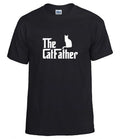 The  Cat Father Unisex Adult  Novelty T-Shirt For The Ultimate Cat Lover