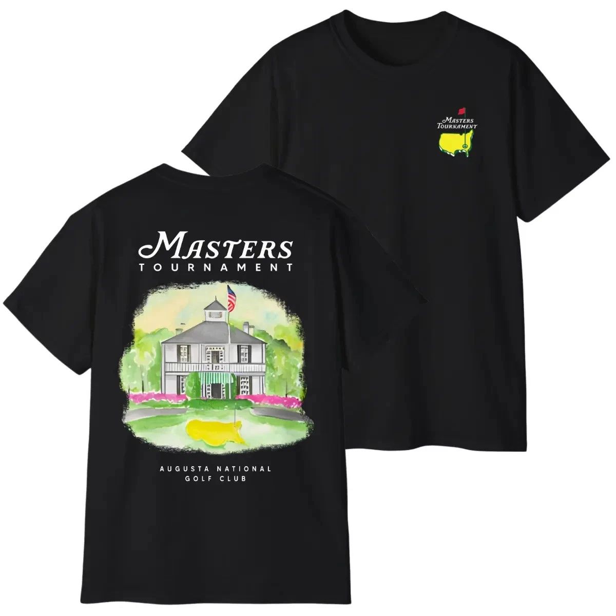 Golf Tournament Graphic T-Shirt Unisex Cotton Golf Lover Tee