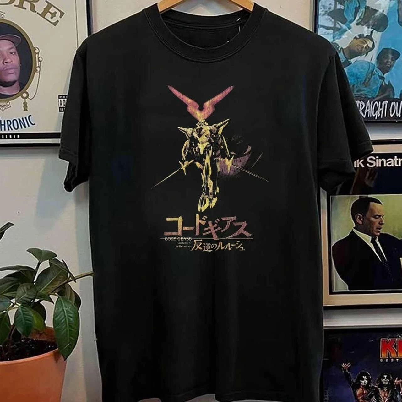 Vintage style 2006 code geass anime graphic  tshirt , vintage anime tshirt