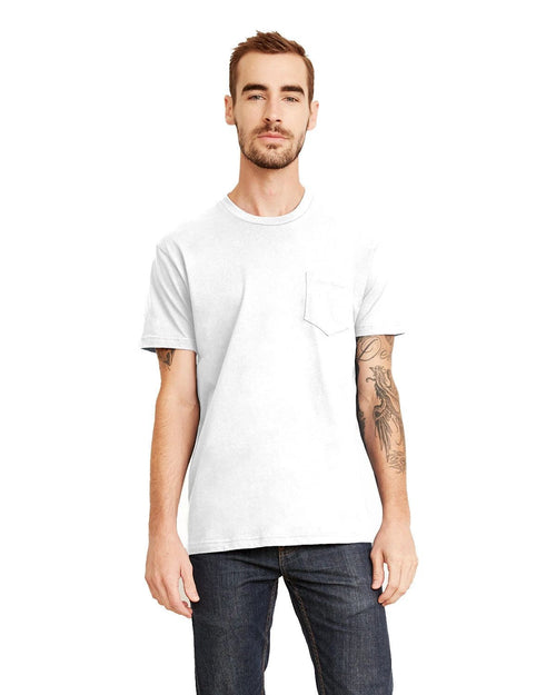2 Pack Of Next Level Apparel Unisex Pocket Crew - 3605