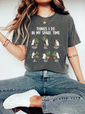 Cat Plant Lover Comfort Tee Houseplant Garden Feline Nature Gift
