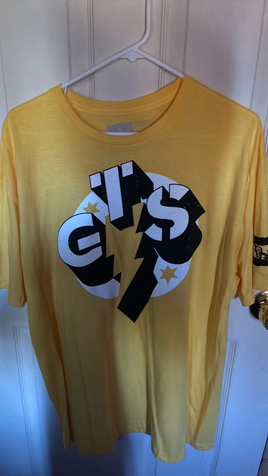 Cm Punk vintage Yellow Best in The World T-Shirt Size XL