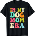 Lover Groovy Retro Mom Funny Dog Lover Gift Unisex T-Shirt