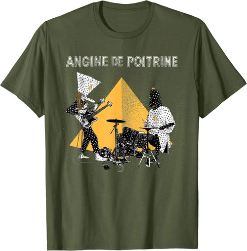 Angine de Poitrine Band Vintage Music T-Shirt