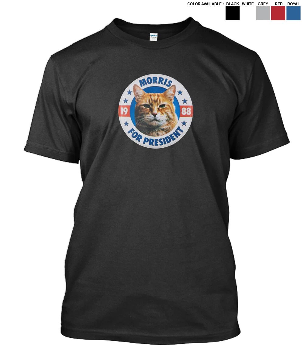 New Morris The Cat Lovers Symbol Movie TV Show MAN WOMAN T-Shirt S to 5XL