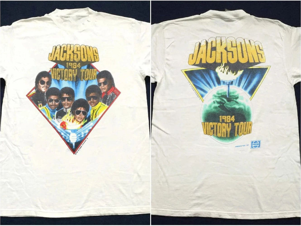 Vintage 1984 Jacksons Victory Tour T-Shirt
