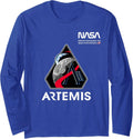 Artemis II Mission Lunar Flyby 2026 Long Sleeve T-Shirt