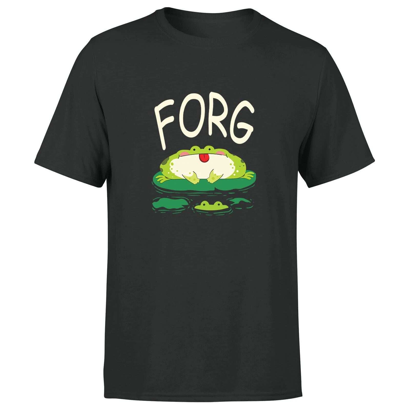 Cute Frog Mens Womens T Shirt Funny Frog Lovers Graphic Novelty Unisex Tee Top