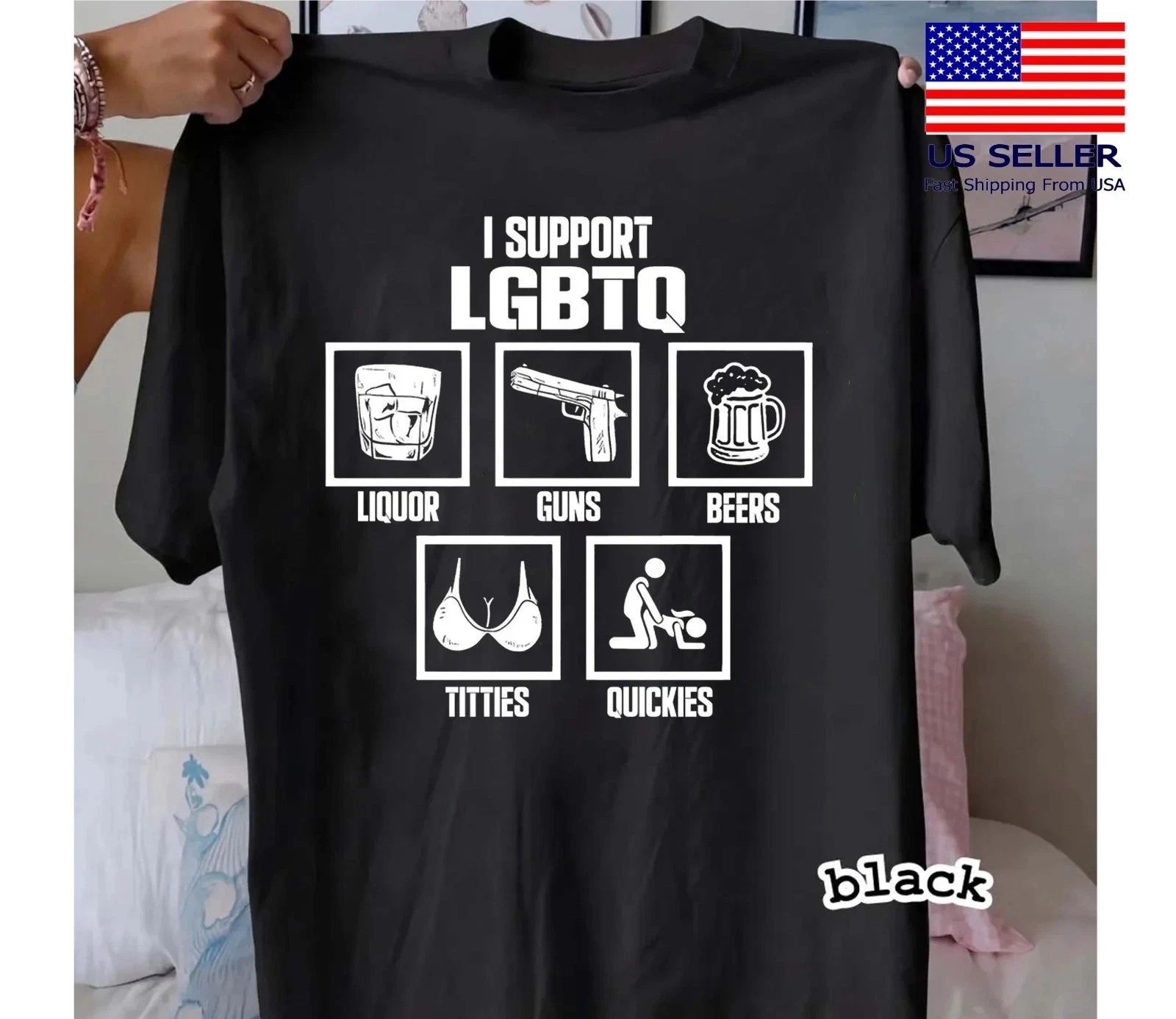 I Support LGBTQ Shirt, Pride Month T-Shirt