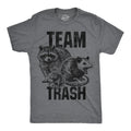 Mens Funny T Shirts Team Trash Sarcastic Raccoon Graphic Novelty Tee For Men