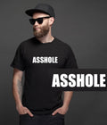 A**hole Shirt | Screen Printed AssHol Butthole Offensive Funny Profanity