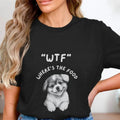 Dog Lover Unisex Round Neck Classic Fit T-Shirt – Adorable Pet Print Cotton Tee