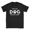 Dog Walking Shirt Mens T-Shirt Dog Animal Lover Breeder Present Gift