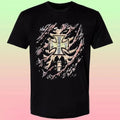 Icy Mortal Cross Graphic Unisex T-Shirt