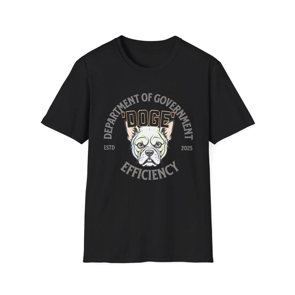 Funny Dog Government T-Shirt, Efficiency Gift for Dog Lovers DOGE Themed Unisex