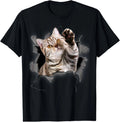 Cute Torn Cloth Funny T-Shirt for Cat Lover & Cat Mom