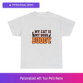 Custom Cat Shirt Personalized Pet Name Unisex Mens Womens Pet Lover Gift Tee
