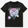 Antisocial Butterfly Retro Vaporwave Aesthetic Art Style Unisex T-Shirt